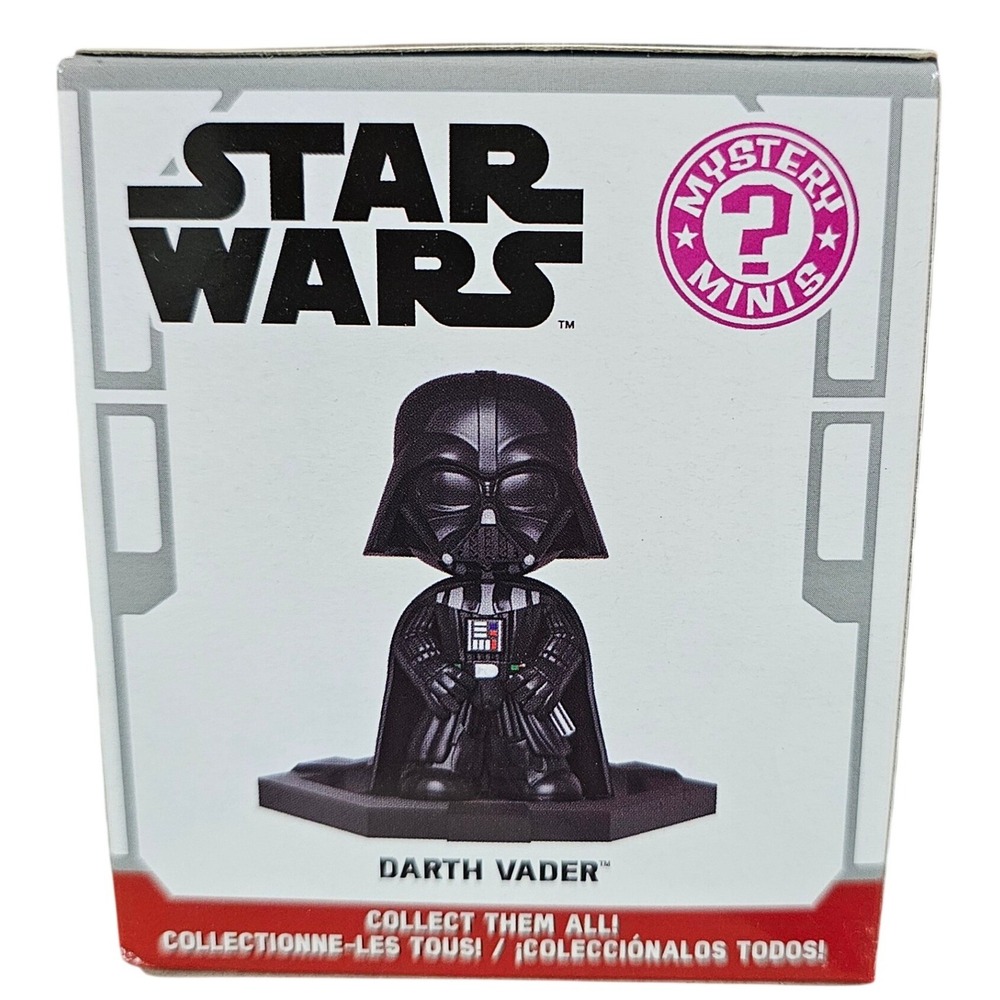 Funko Star Wars Mystery Minis Darth Vader Bobble-Head Vinyl Figure New 2019